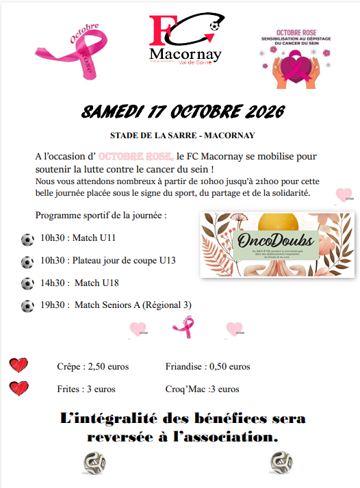 OCTOBRE ROSE